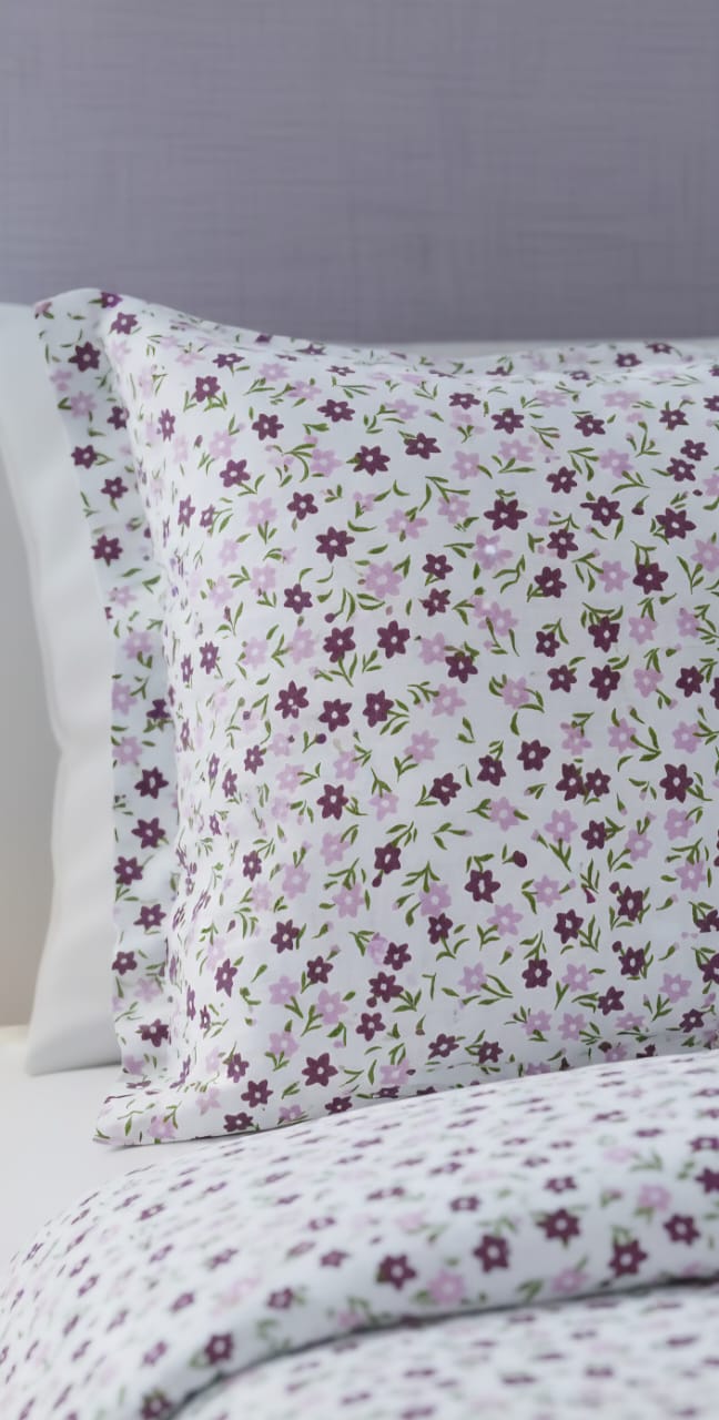 400 TC Egyptian Cotton Floral Bedsheet | Luxury Bedding UAE