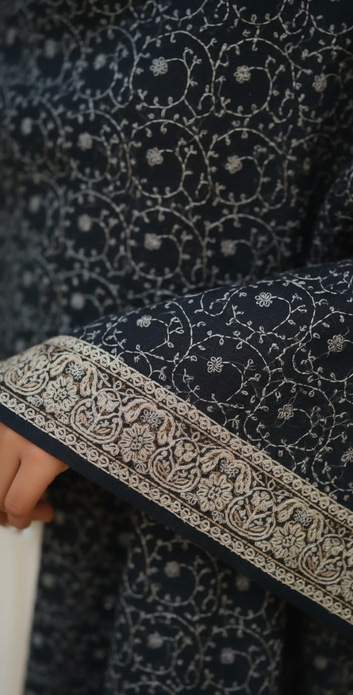 Luxury Embroidered Winter Wrap/ Shawl/ Winter collection