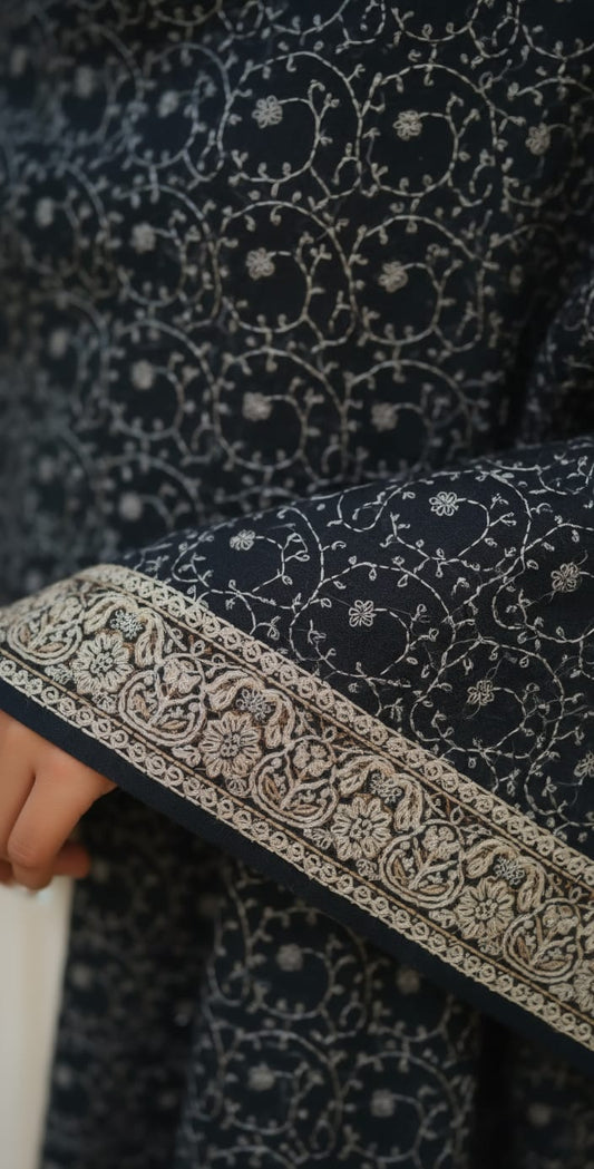 Luxury Embroidered Winter Wrap/ Shawl/ Winter collection