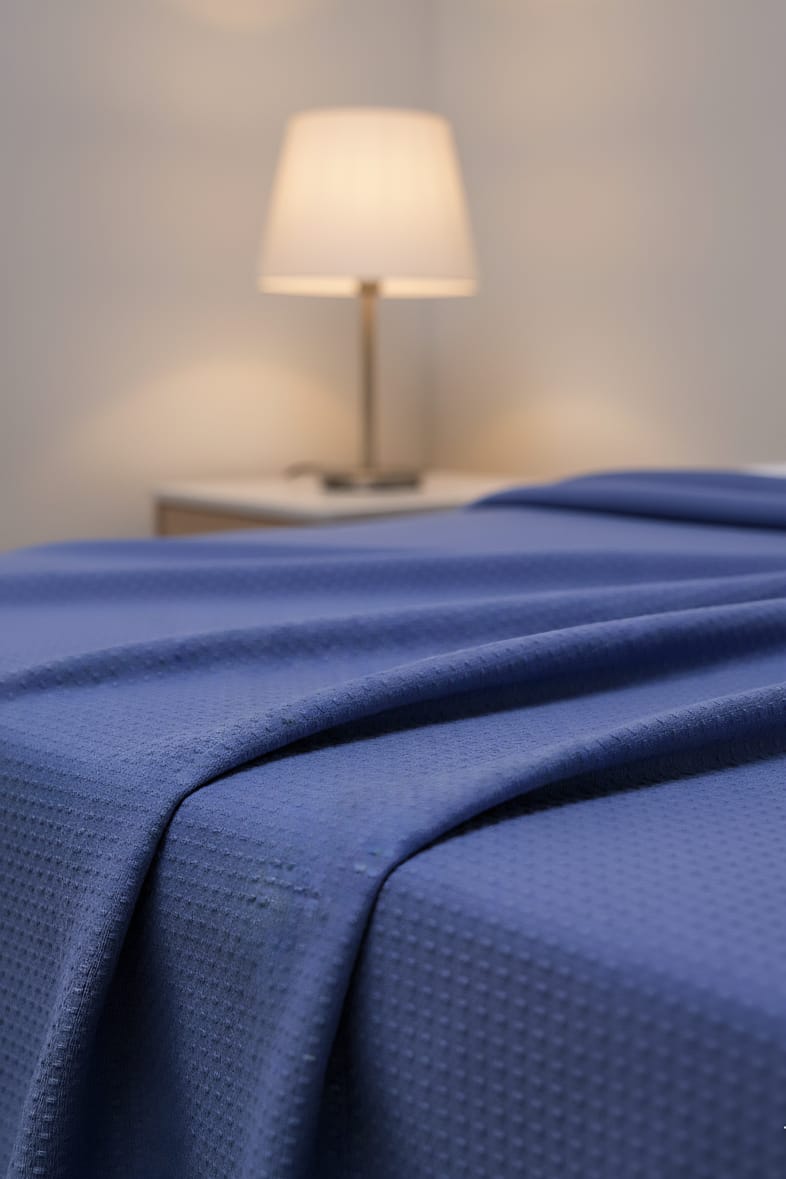 Organic Cotton King Size Waffle Bedsheet – Soft, Breathable & Sustainable | Rest And Nest UAE