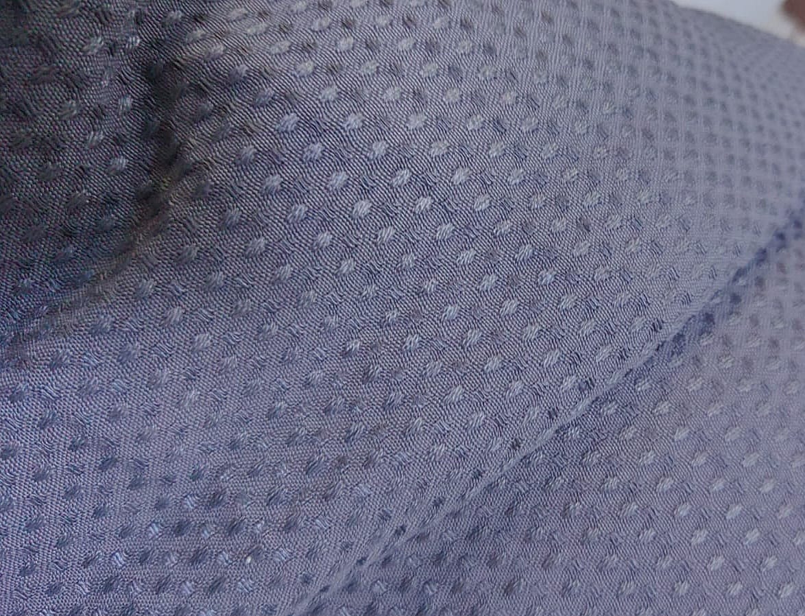 Grey Organic Cotton Waffle Pattern Bedsheet/ Waffle Cotton / Breathable