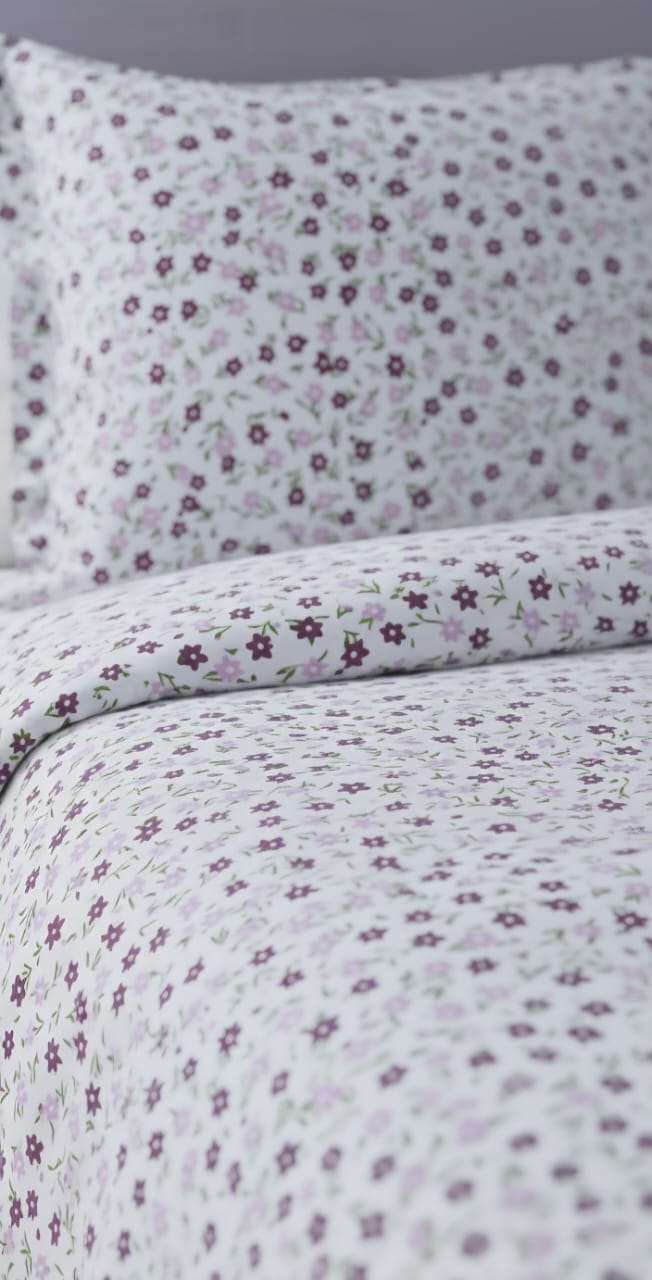 400 TC Egyptian Cotton Floral Bedsheet | Luxury Bedding UAE