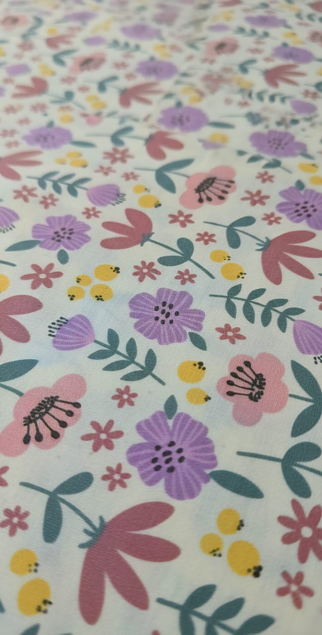 Cotton Percale Floral Bedsheet | Cool & Breathable Bedding UAE