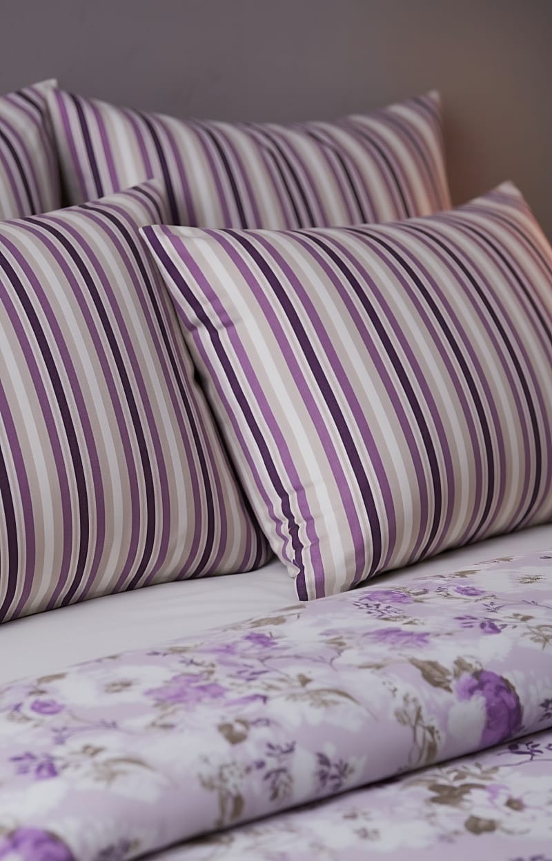Pure Cotton Lavender Bedsheet Set | Breathable King Bedding UAE